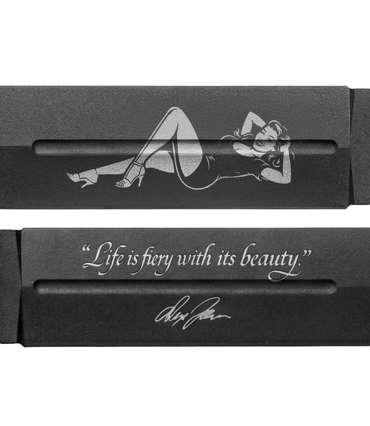 Life Is Fiery With It's Beauty Trench War Dagger