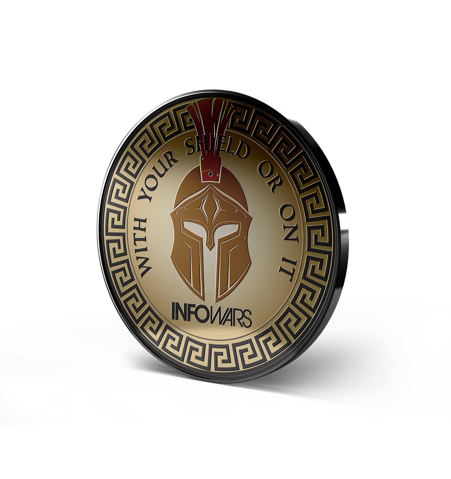 "Tip Of The Spear" Infowars Veterans Limited Edition Challenge Coin