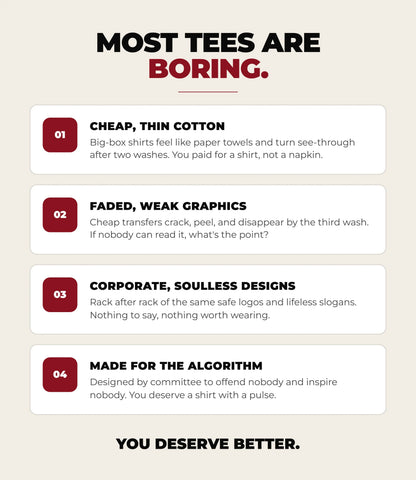 Most tees are boring — why this shirt is different