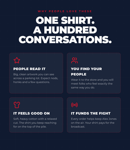 One shirt, a hundred conversations
