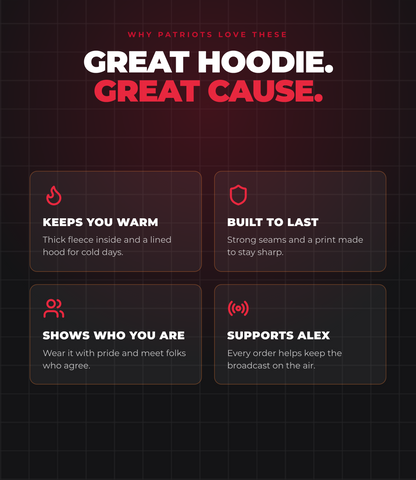 Great hoodie. Great cause.
