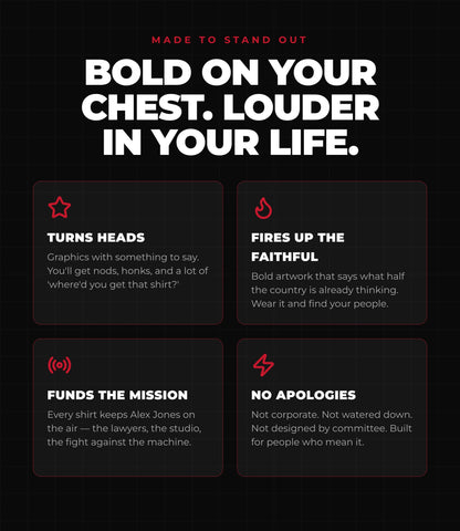 Bold on your chest, louder in your life — tee benefits