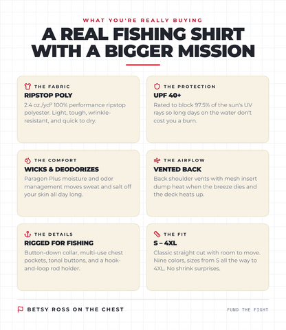 Hatteras Outdoor Performance Button-Up Shirt
