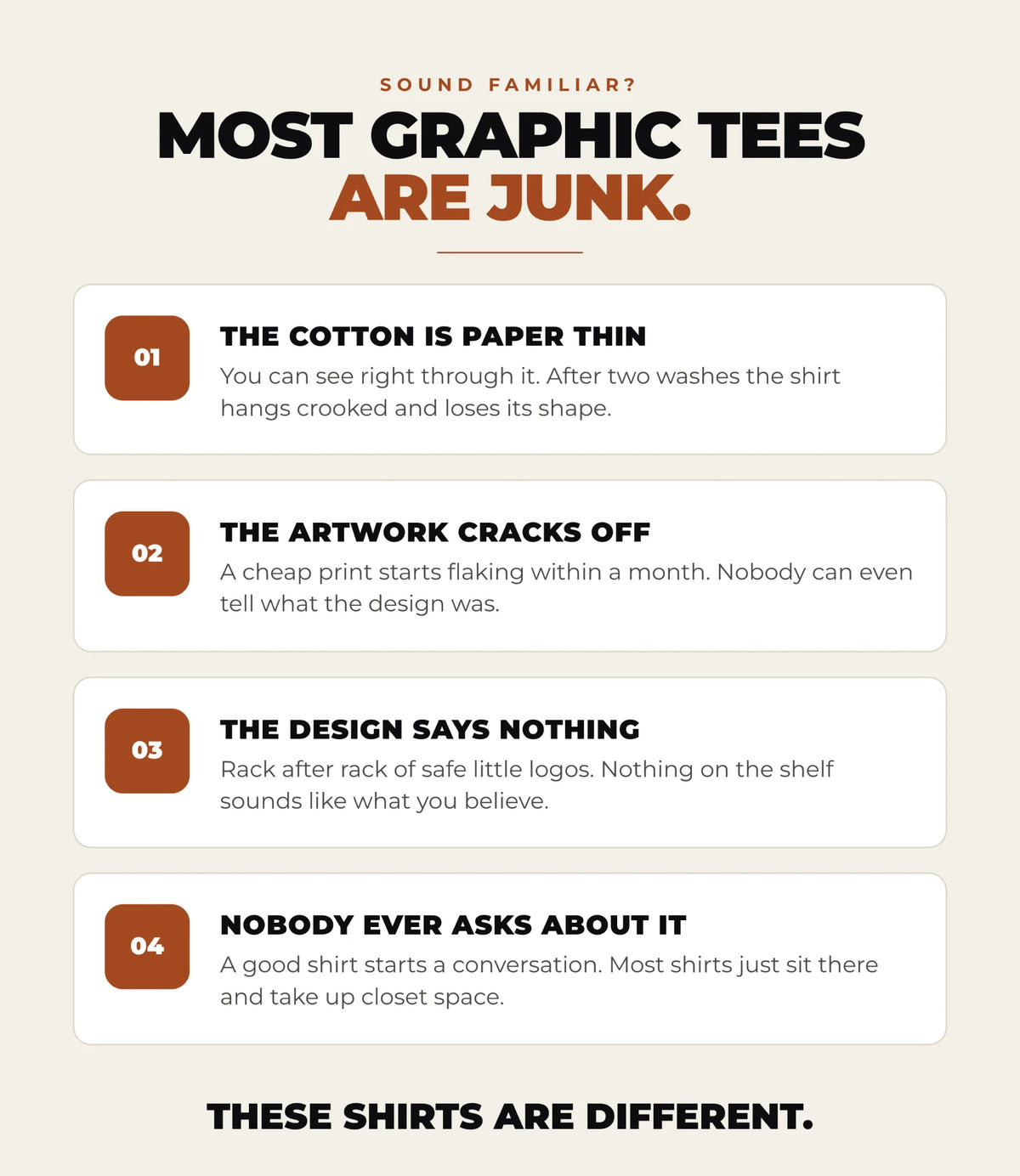 Operation Northwoods t-shirt — print detail
