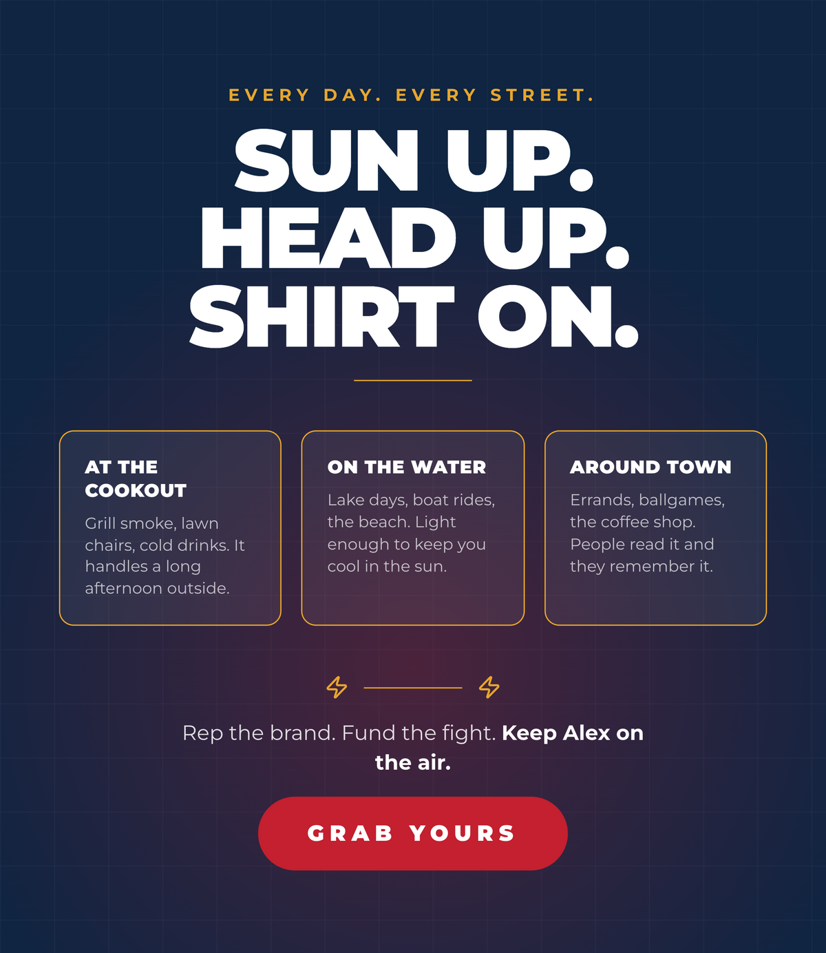 Sorry We're America Only T-Shirt