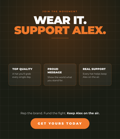 Wear it. Support Alex.