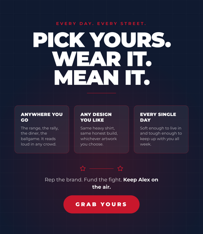 Pick yours, wear it, mean it