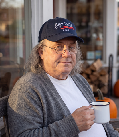 Alex Jones For President 2028 Embroidered Hat