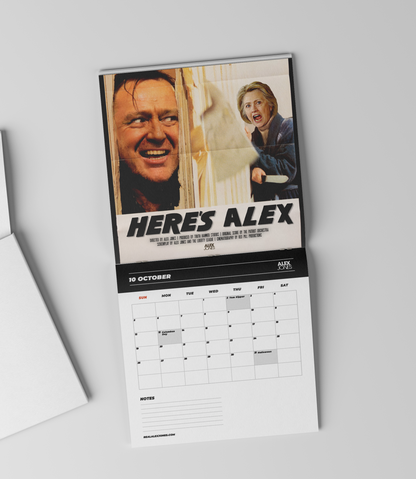 Alex Jones 2025 Action Movie Calendar