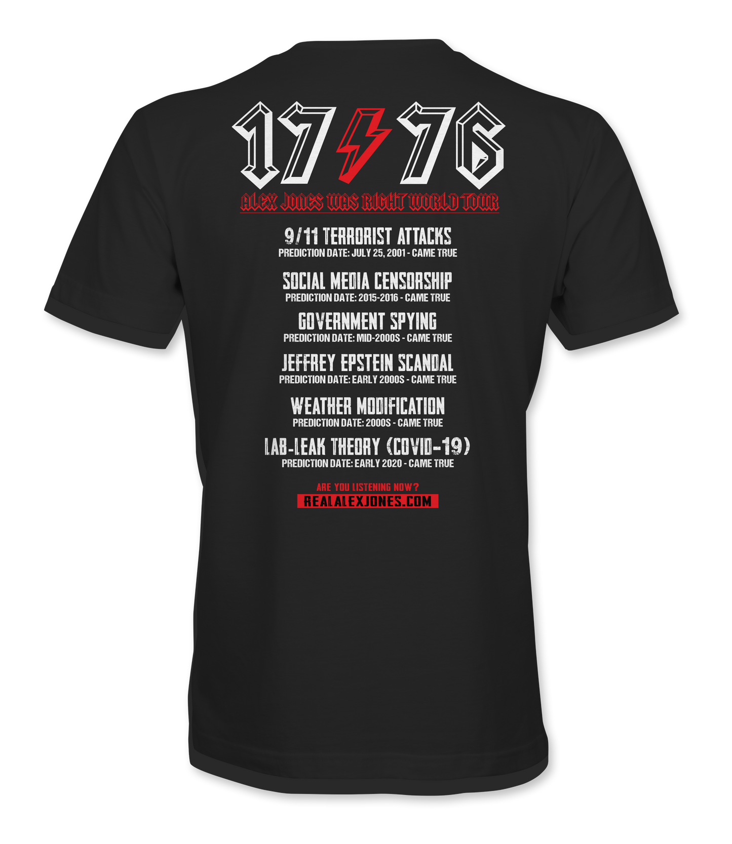 1776 AC/DC T-Shirt