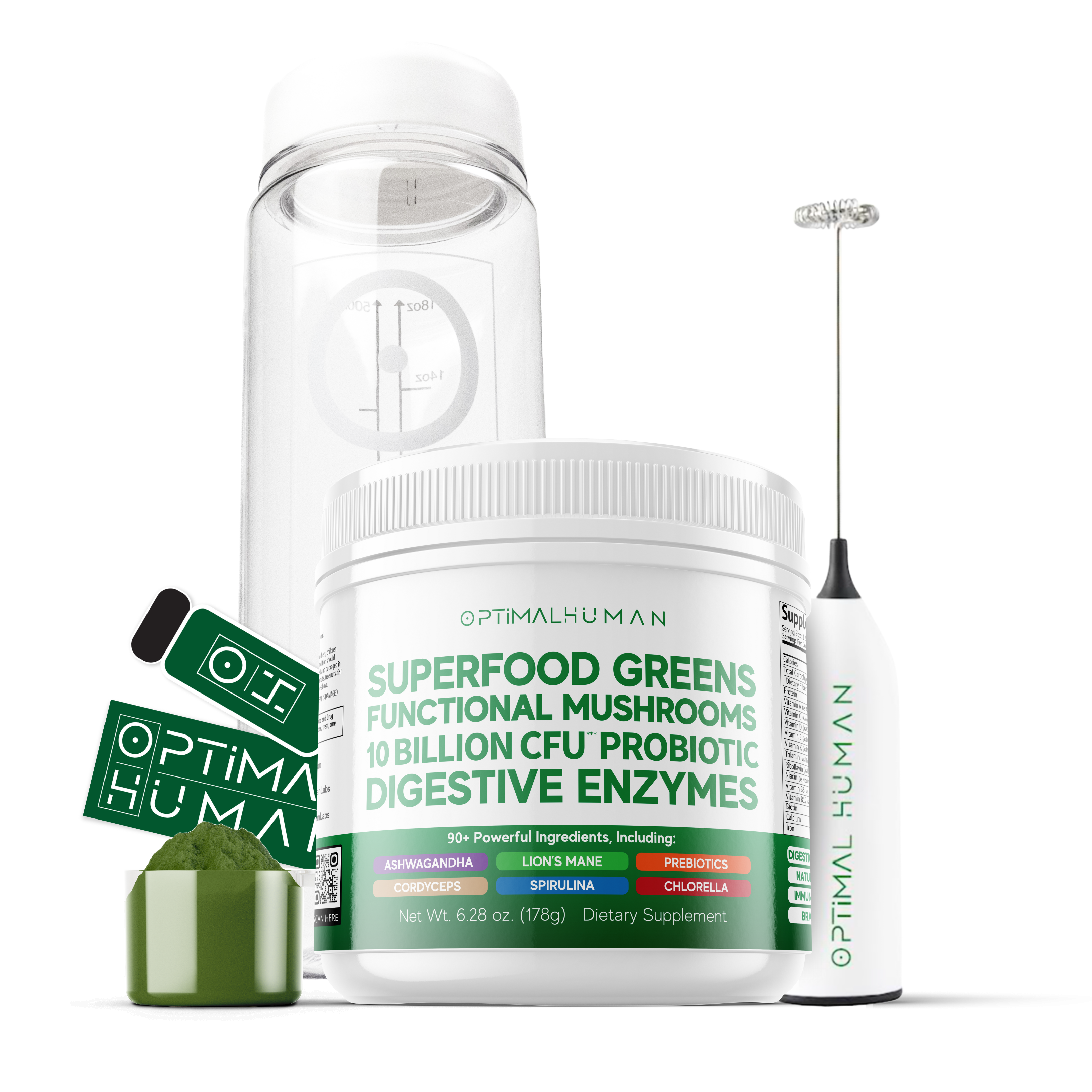 Optimal Human - Superfood Greens