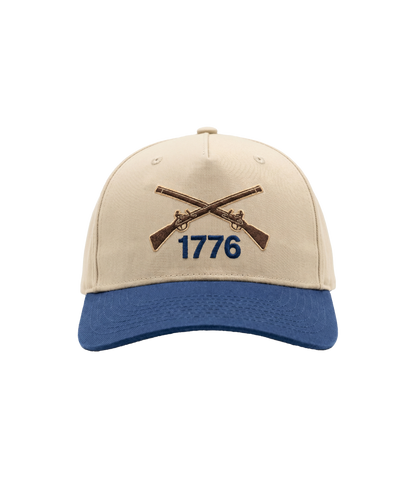 1776 Crossed Muskets Embroidered Hat