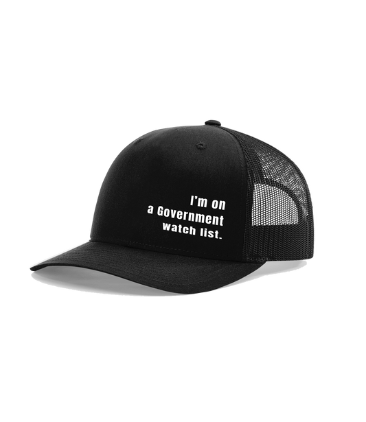 Government Watch List Hat