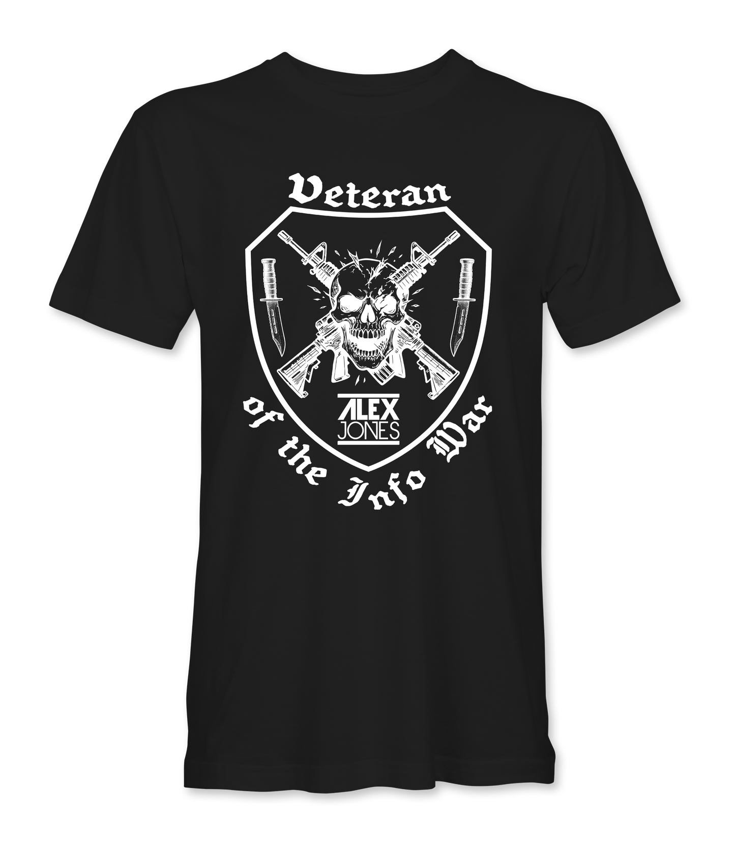 Veteran Of The Infowar Skull T-Shirt