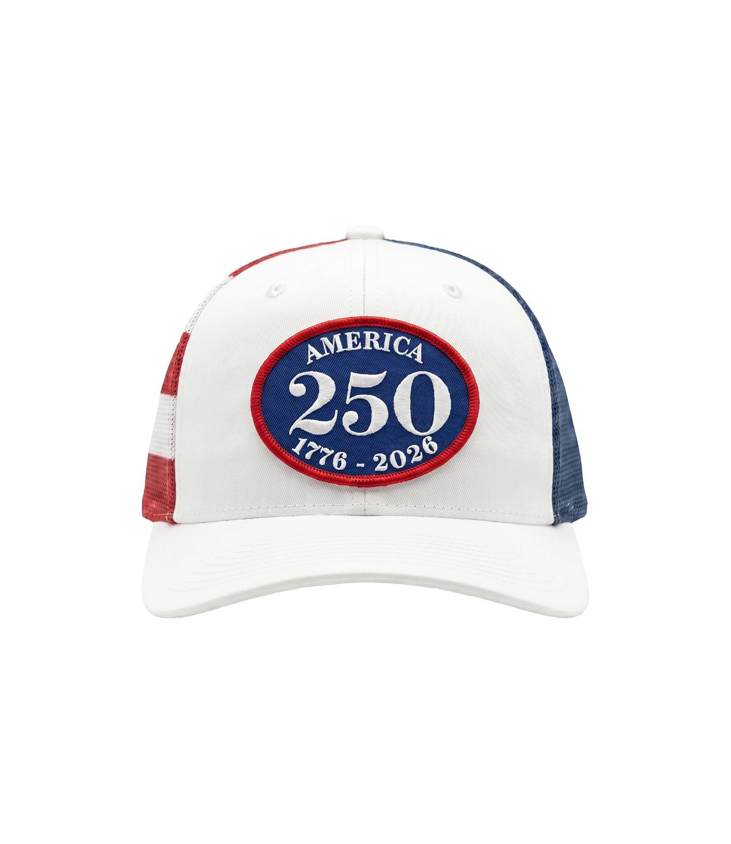 America 250 1776-2026 Patch Trucker Hat
