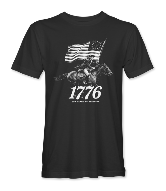 1776 250 Years Of Freedom Washington T-Shirt