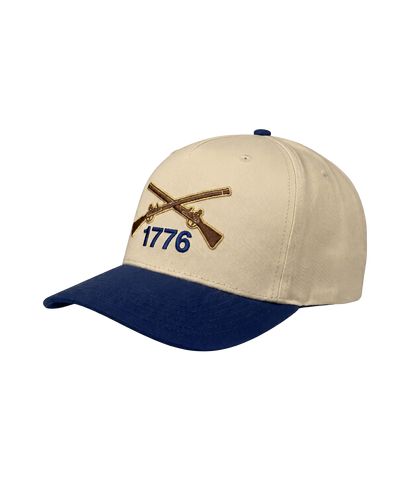 1776 Crossed Muskets Embroidered Hat