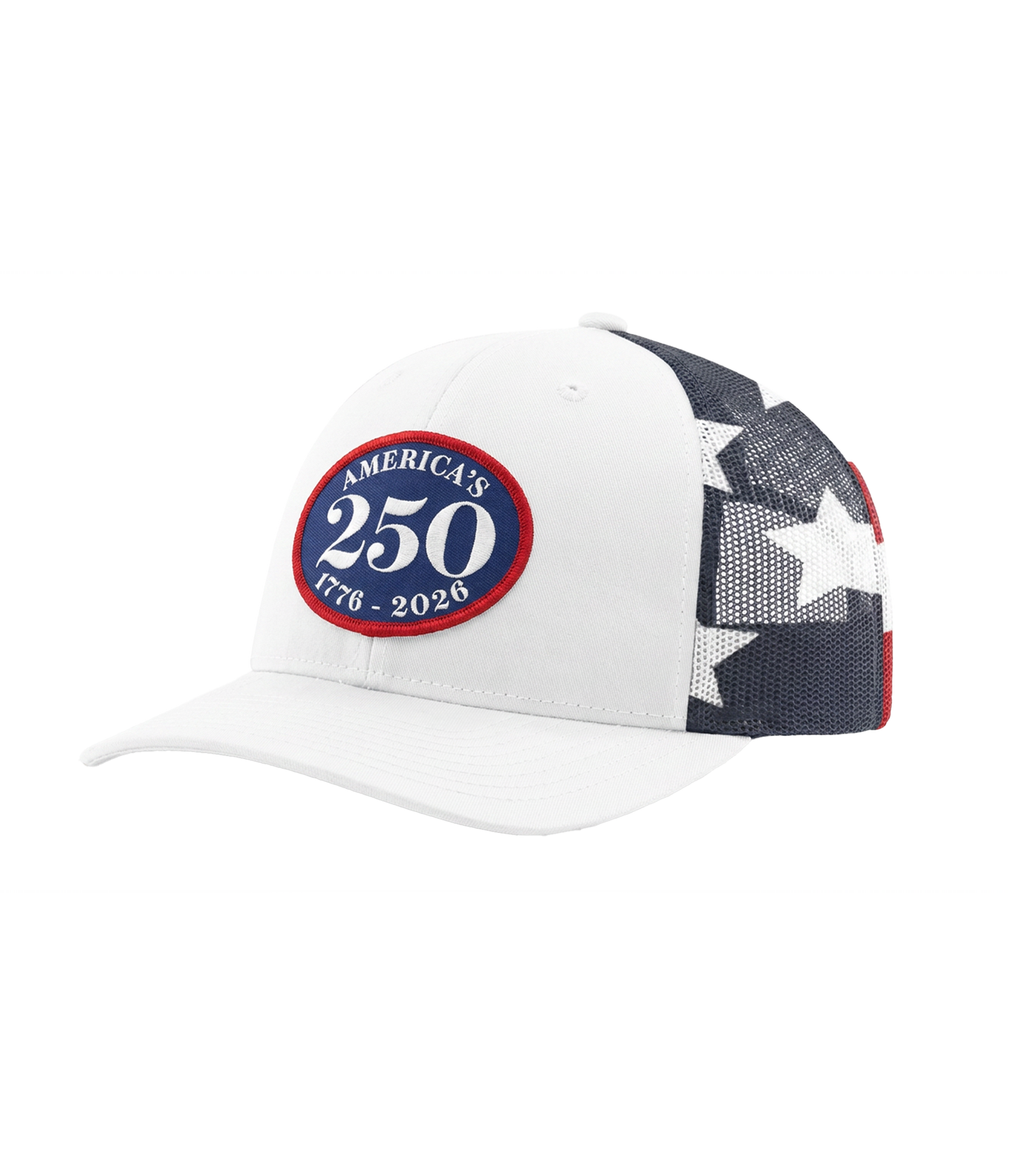 America's 250 1776-2026 Patch Trucker Hat
