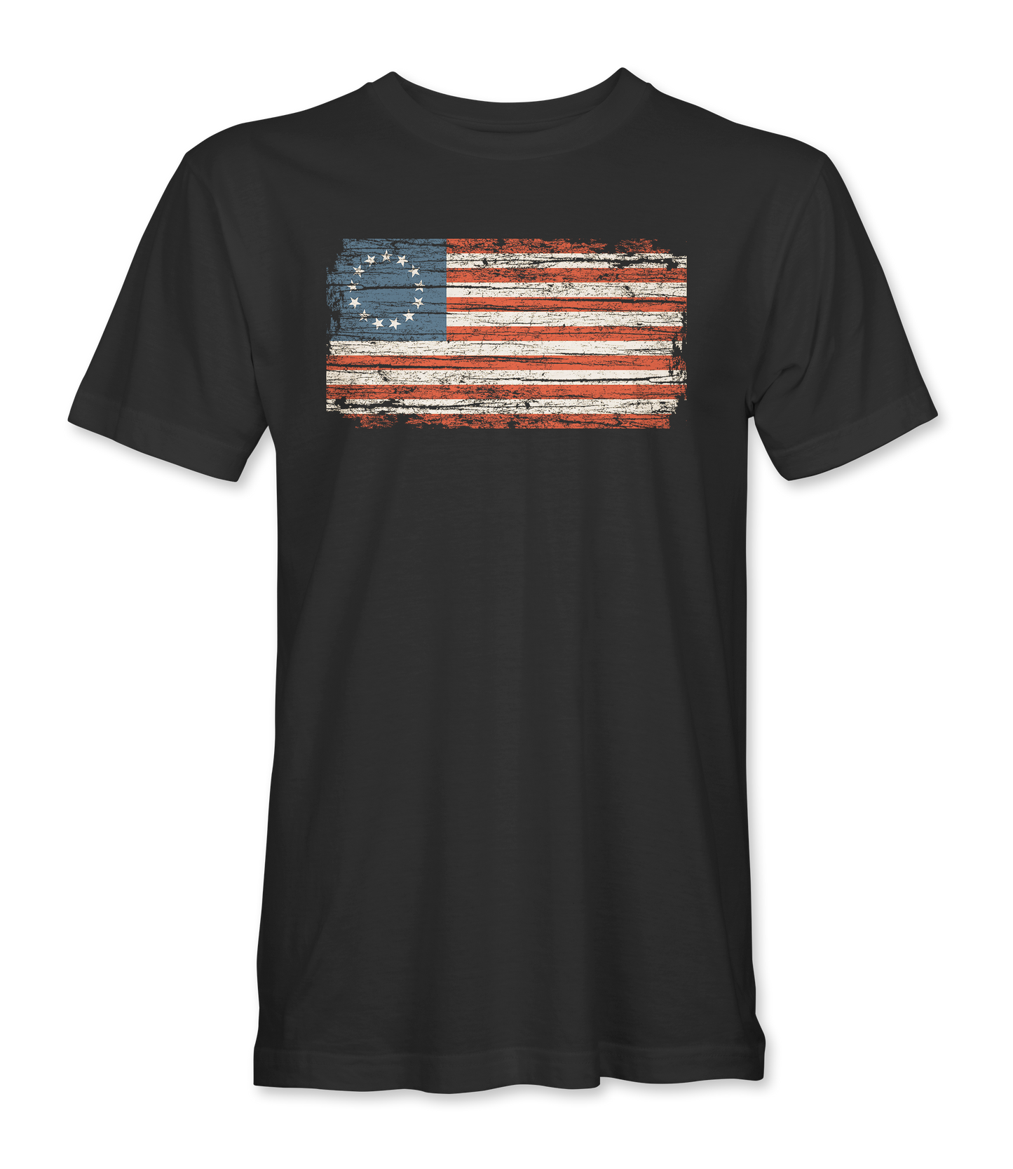Distressed Betsy Ross Flag T-Shirt