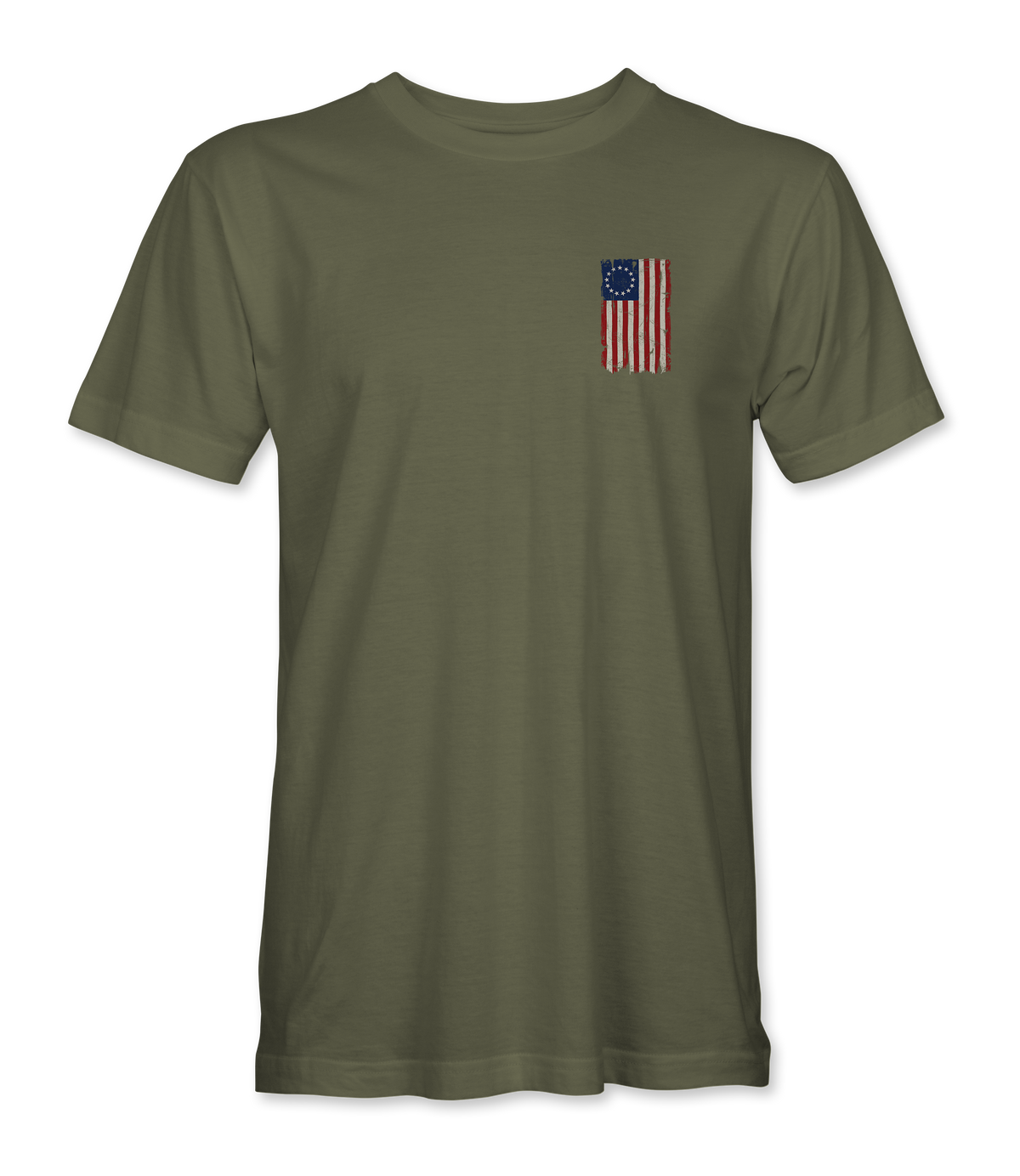 The Alex Jones Store - olive American Hunt Club T-Shirt - front
