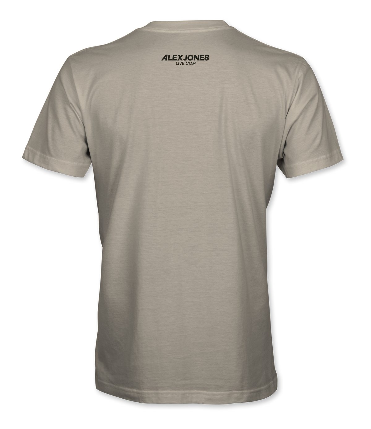 The Alex Jones Store - sand Duckboy Jones T-Shirt - back