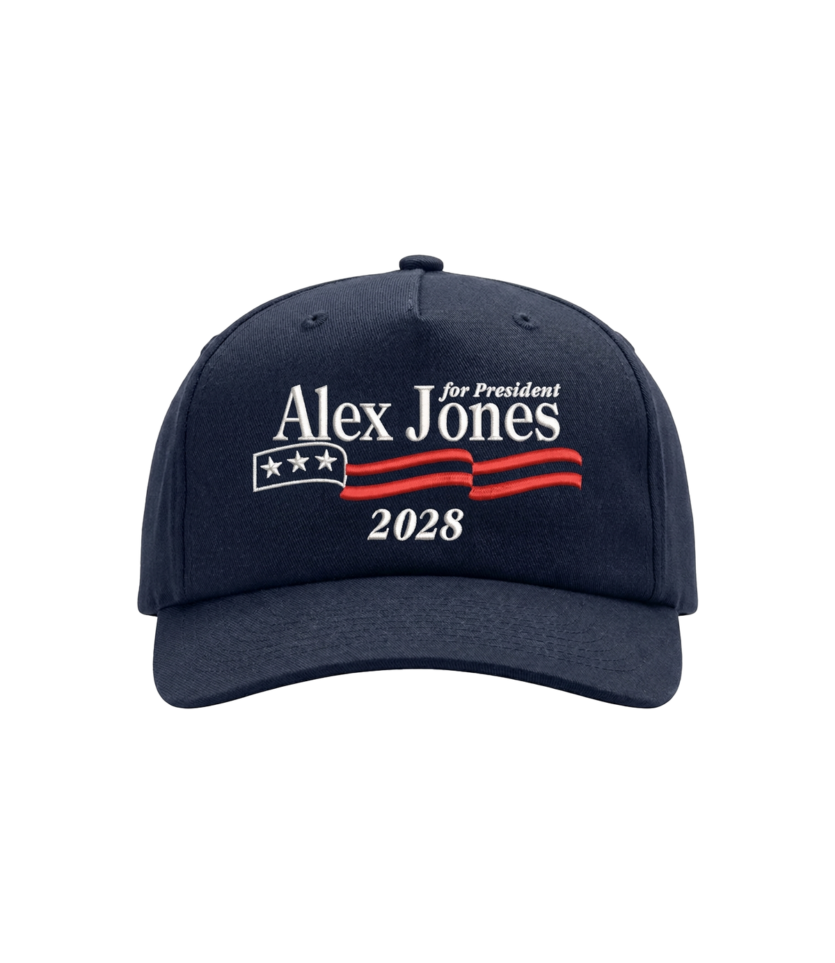 The Alex Jones Store - Alex Jones For President 2028 Embroidered Hat - front
