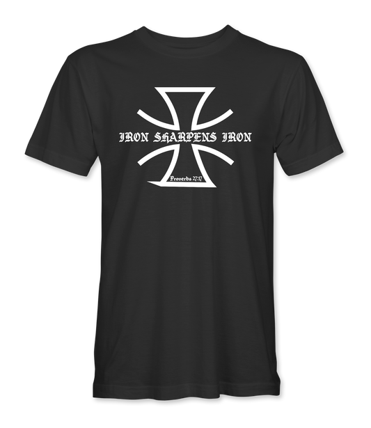 Iron Sharpens Iron "Proverbs 27:17" T-Shirt