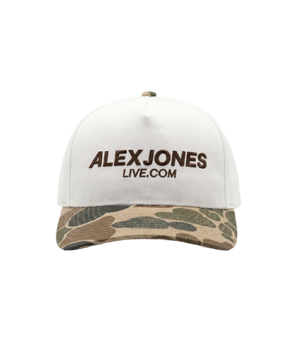 Alex Jones Live Camo Bill "Limited Edition" Embroidered Hat