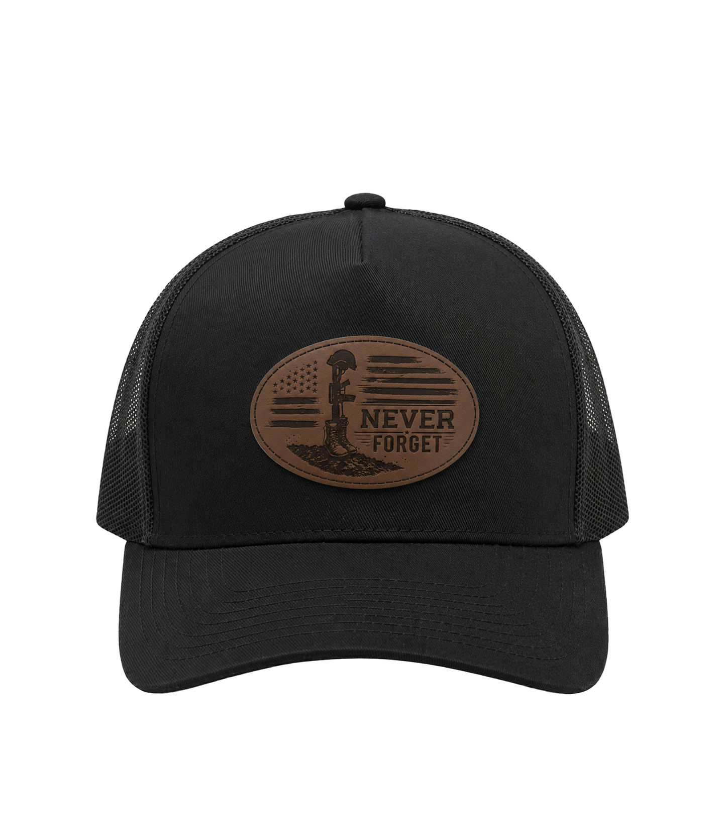 Never Forget Trucker Patch Hat