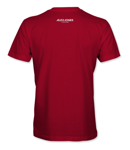 We The People T-Shirt - Red - back