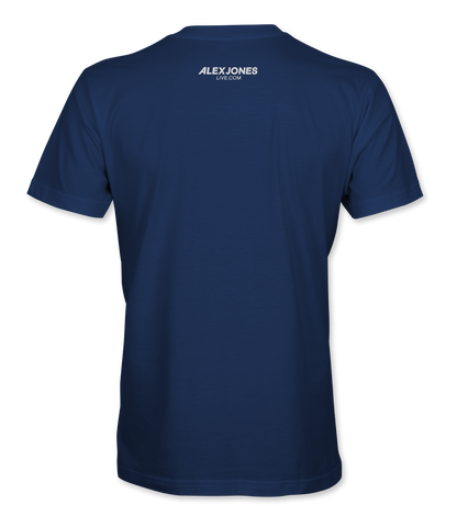 We The People T-Shirt - Royal Blue - back