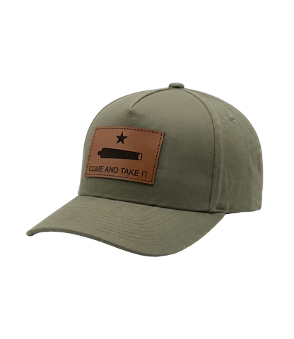 Come And Take It Leather Patch Hat