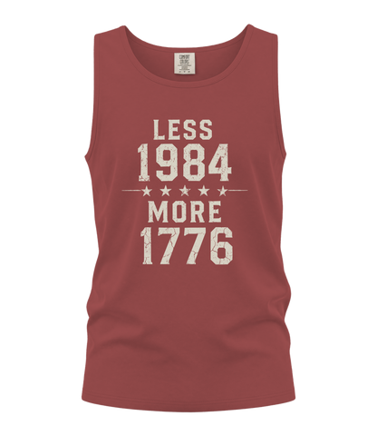 Less 1984 More 1776 Tank Top