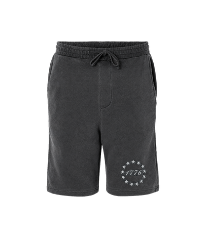 Pigment-Dyed Fleece Shorts