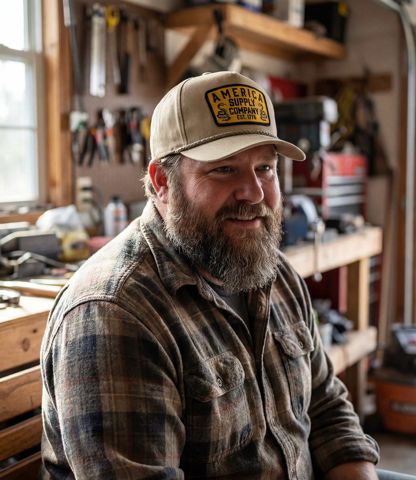 America Supply Company Patch Hat