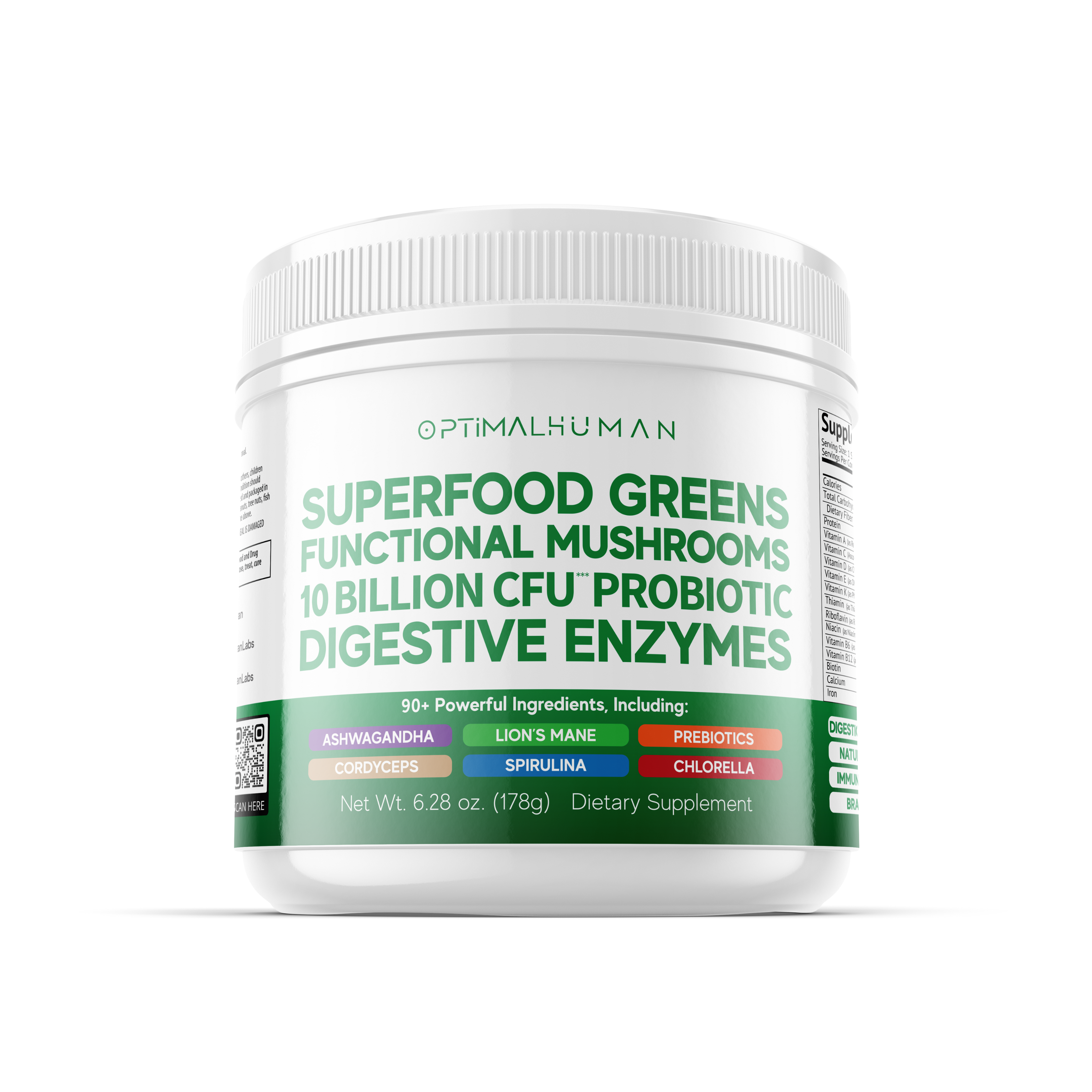 Optimal Human - Superfood Greens