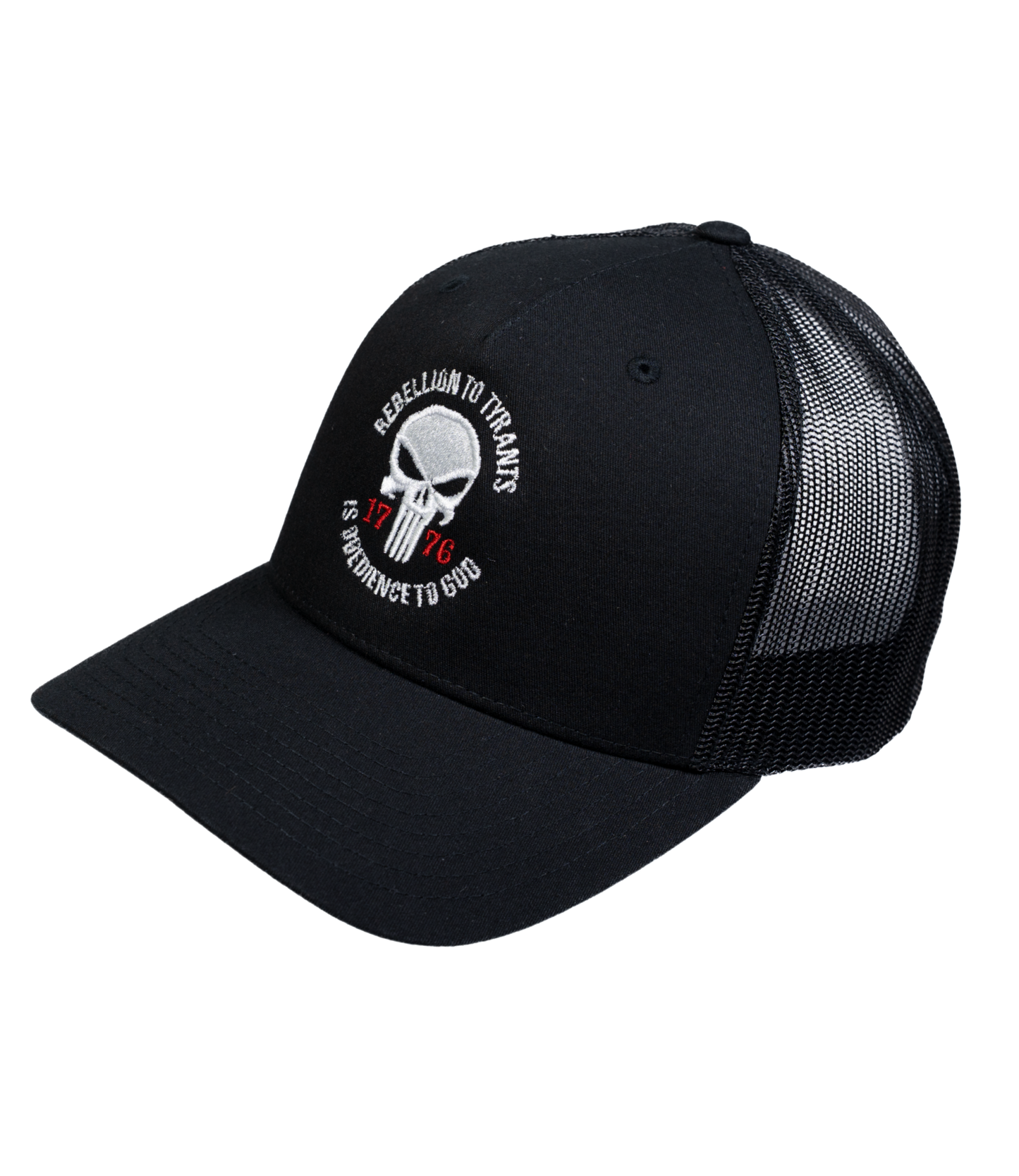 Rebellion To Tyrants Is Obedience To God Premium Embroidered Hat