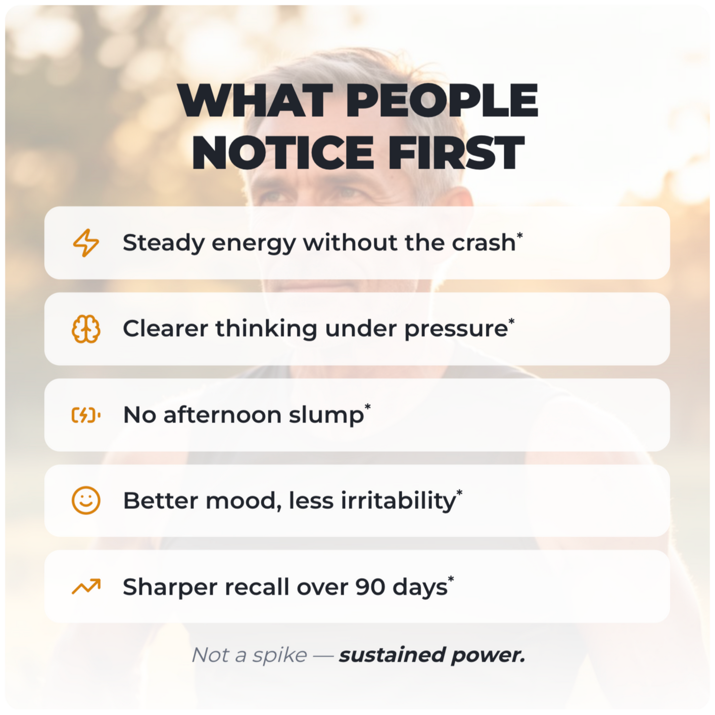 Alex Jones Naturals - Ultimate Energy - Natural Caffeine & L-Theanine (30 Capsules) (30 Servings) — Ultimate Energy 'What People Notice First' benefits: steady energy, clearer thinking, no slump, better mood, sharper recall