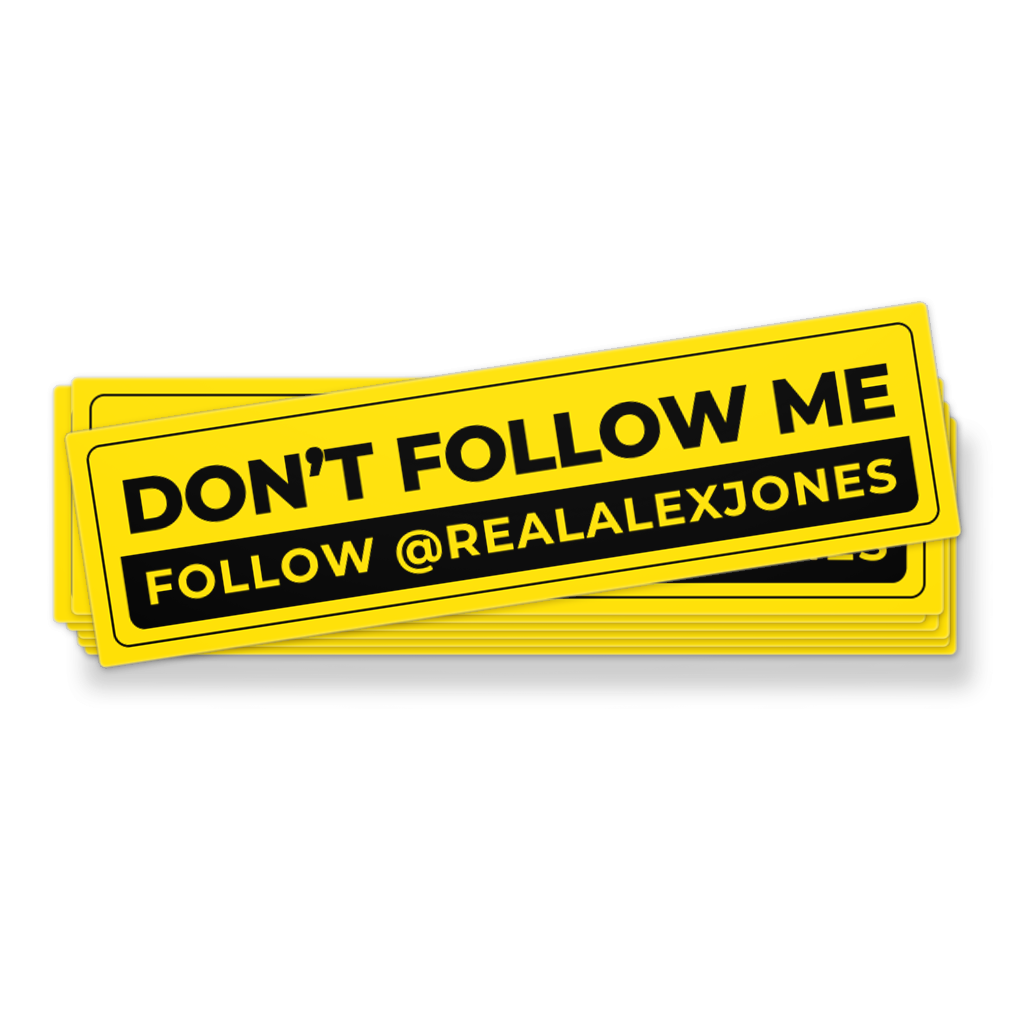 Don't Follow Me Bumper Sticker