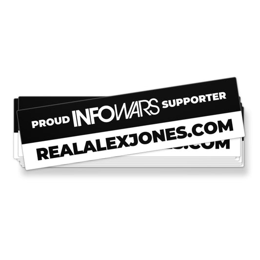 Proud Infowars Supporter Bumper Sticker