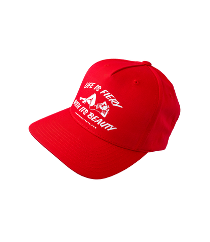 Life Is Fiery With It's Beauty Hat