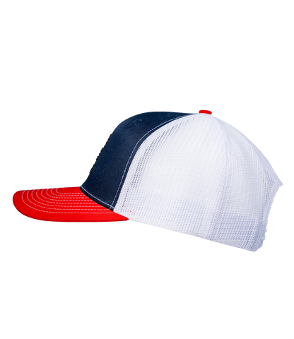 Veterans of The Info War Leather Patch Hat