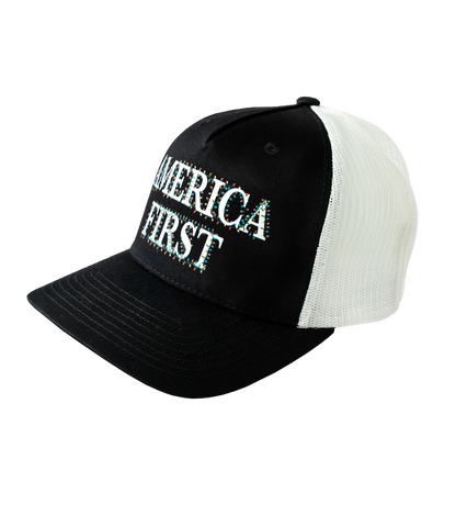 America First Christmas Trucker Hat