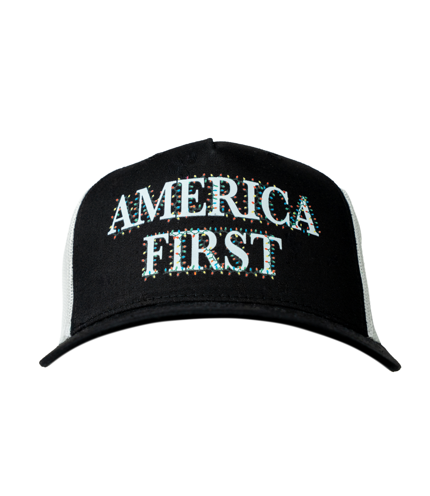 America First Christmas Trucker Hat