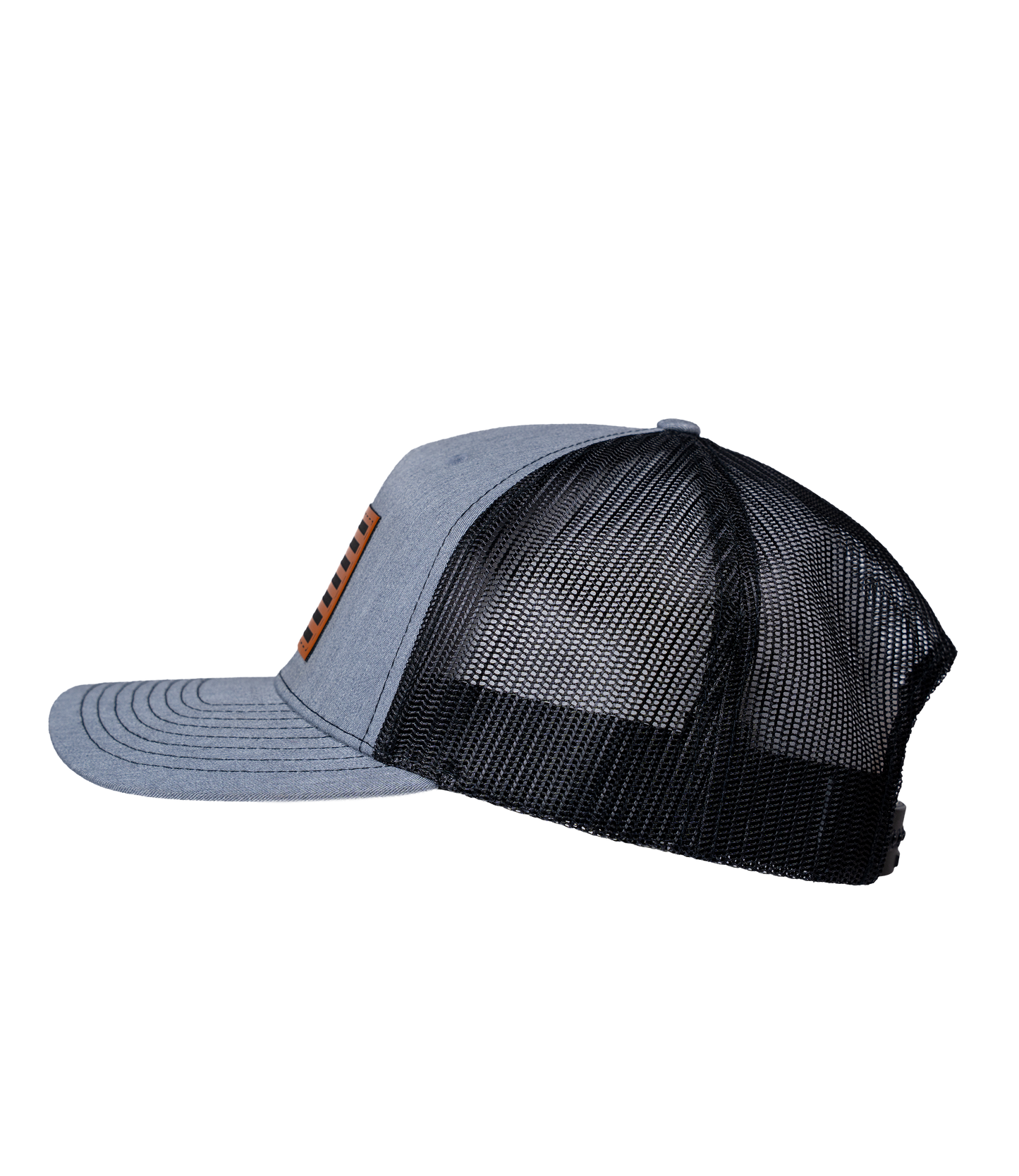 American Flag Leather Patch Hat