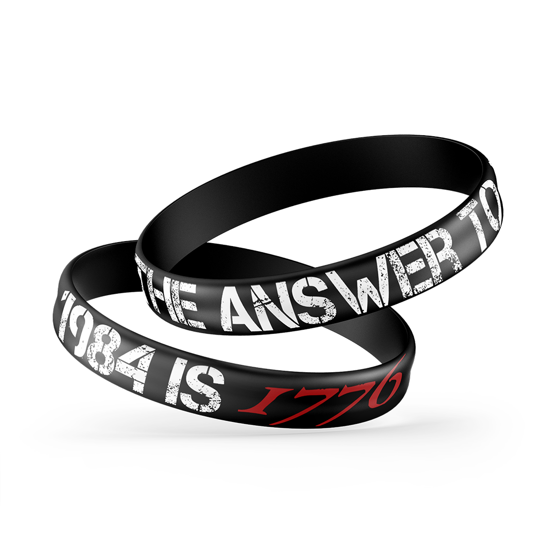 The Answer to 1984 Wristband