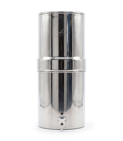 Dual Carbon Platinum Gravity-Fed Water Filter System