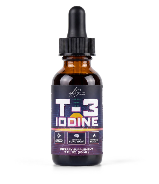 T-3 Trifecta Iodine Tincture (90 Servings)