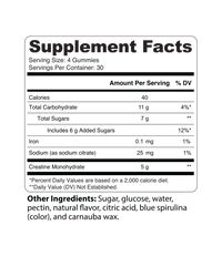 Ultimate Creatine Gummies (Sour Apple)