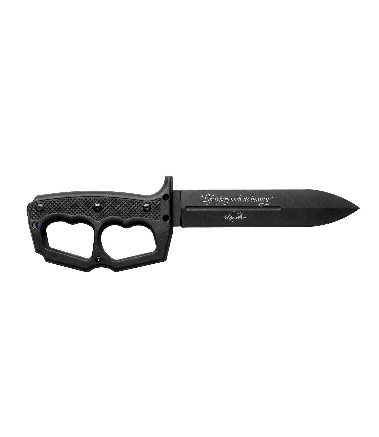 Life Is Fiery With It's Beauty Trench Knife